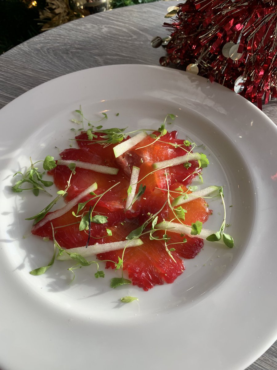 BCityRestaurant's tweet photo. Christmas lunch starters. If you would like taste! You can book on 0117 3122712. Open everyday except Wednesday from 12pm to 1.30pm. Christmas lunch 3courses £20.00 pp https://t.co/s020NLmQ96