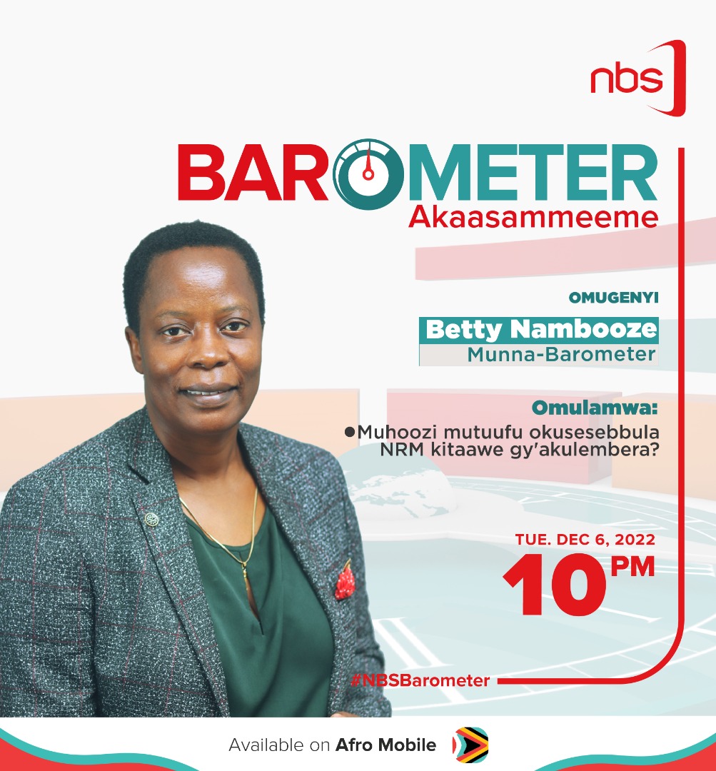 Fireliglntfi's tweet photo. What's your take on Gen. Muhoozi Kainerugaba’s recent comments about the NRM party? 

Please share your views ahead of tonight's #NBSBarometer with @ZambaaliBulasio as he hosts @Nambooze_B_B, @DaudiKabanda, and @TinkasiimireBa2.

Stream live on the @afromobileug App 

#NBSUpdates https://t.co/AJPh4VYGQ5