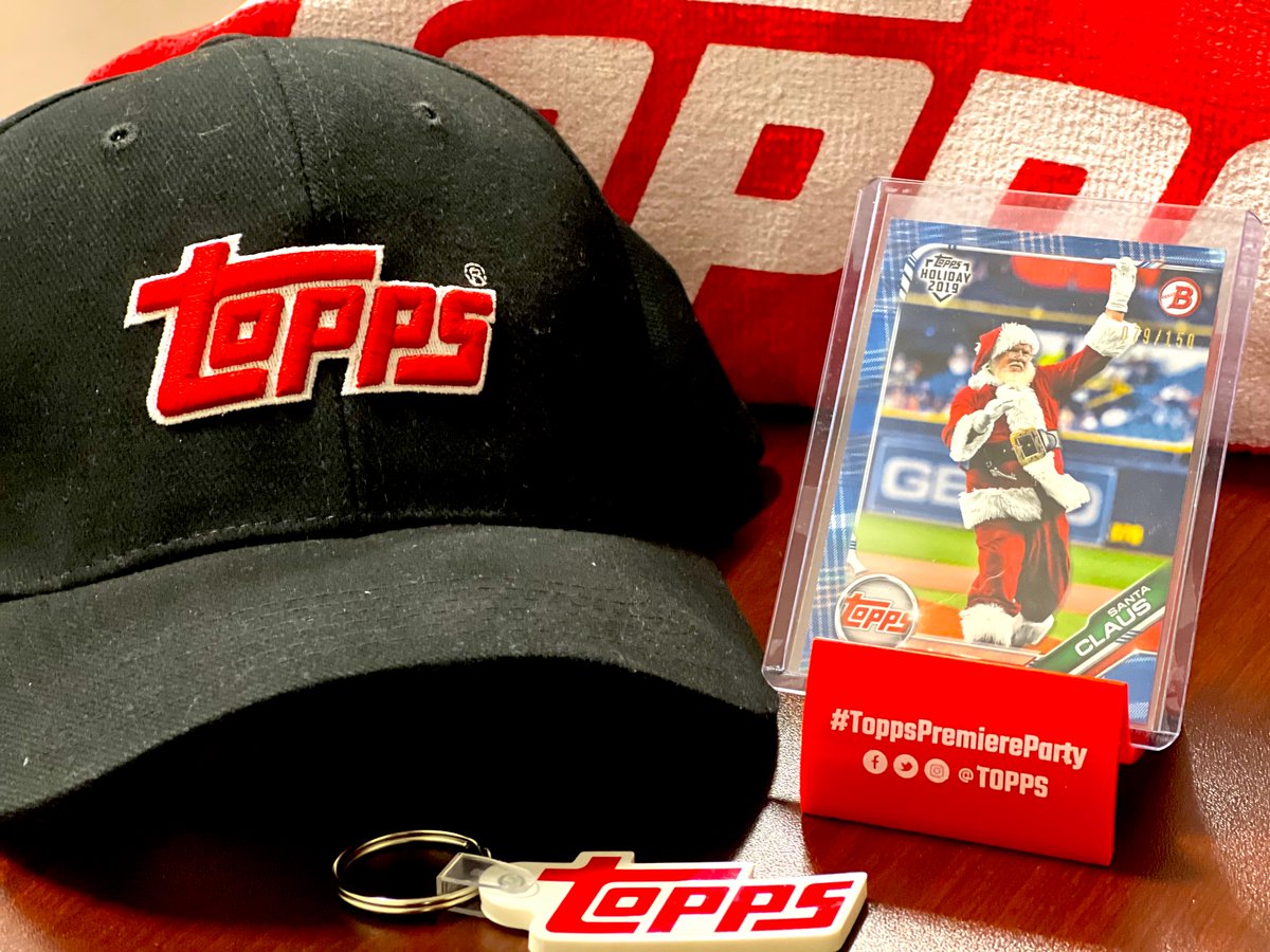 Santa dropped this off last night and told us to do a giveaway!

We're giving away a Santa Claus Blue Festive #79/150 plus other prizes from <a href="/Topps/">Topps</a>! To enter:

1) RETWEET &amp; FOLLOW <a href="/SCCTradingCards/">Steel City Collectibles</a>

2) REPLY with one thing you want for Christmas!

Winner picked 12/7! #Topps #Santa