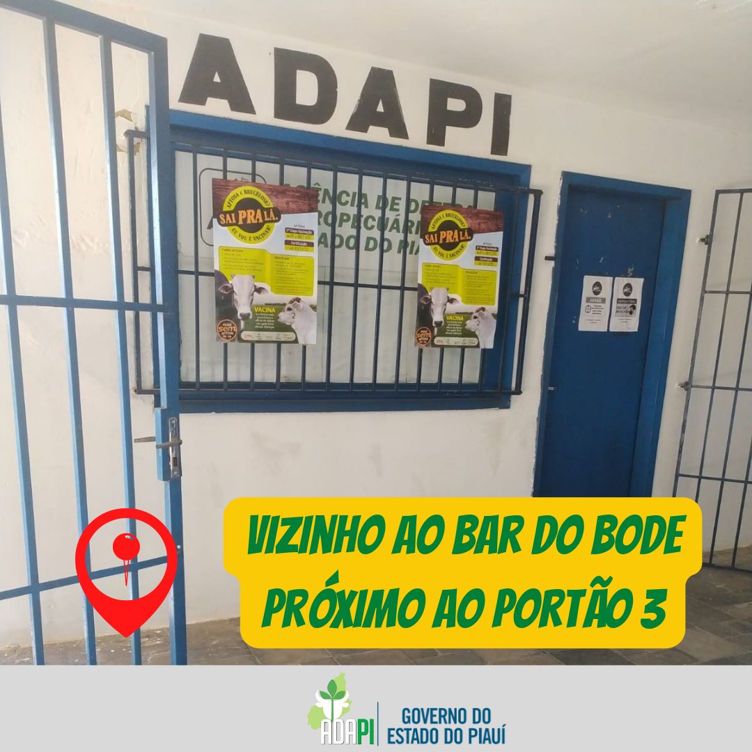 adapi_pi's tweet image. Estamos com uma equipe dedicada, em tempo integral, para atendimento ao público na Expoapi, até o dia 11/12.

#adapi #expoapi