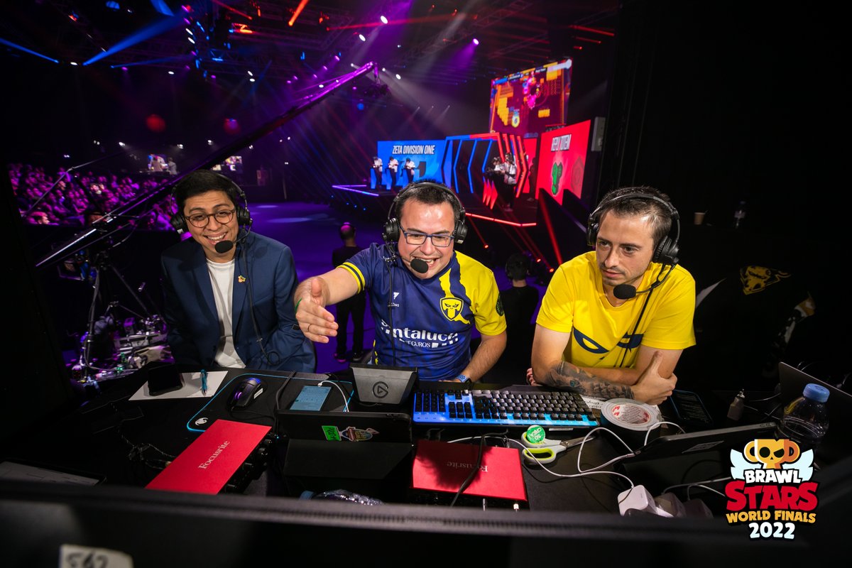 Brawl Stars Esports (@brawl_esports) on Twitter photo Thank you to all the talented casters who helped make World Finals accessible to everyone ❤️
More photos coming soon! 
Way too many awesome people to share in one post 😎 Thank you to all the talented casters who helped make World Finals accessible to everyone ❤️
More photos coming soon! 
Way too many awesome people to share in one post 😎