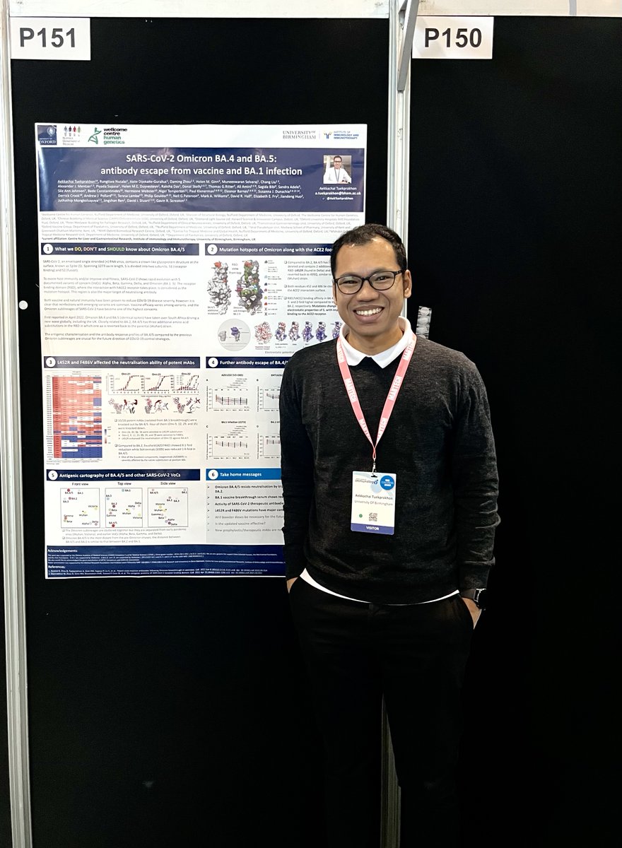 Fruitful knowledge from top class immunologists around the word! Here we are at #BSI2022
Please come to visit me at poster number 151!

Thanks to my PI <a href="/ZaniaStamataki/">Dr Zania Stamataki</a> for give me a great opportunity to be here!