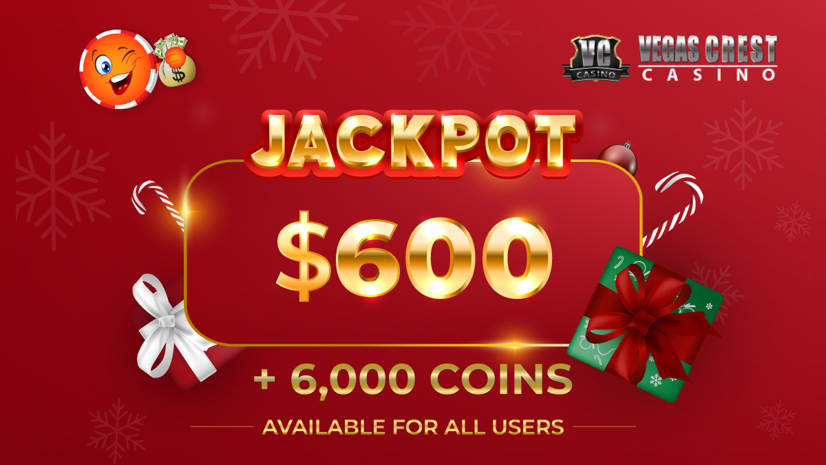 Join the Winter Jackpot on Chipy and claim the warmest Prizes up to $600 + 6,000 Coins! &#127876;&#128184;