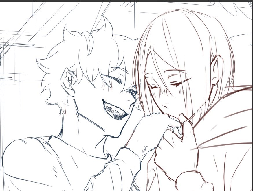 I miss them 😭 I've been quite busy lately and my health is not really good to draw so im not sure that I could complete this but im gonna try 🥹 I need to be fed tho. 