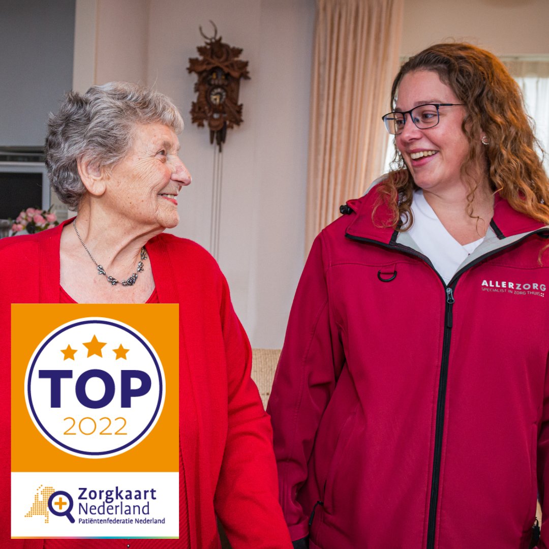 Allerzorg (@allerzorg) on Twitter photo Allerzorg opnieuw in de top 10 van best beoordeelde zorgorganisaties van <a href="/ZorgkaartNed/">ZorgkaartNederland</a> met een gemiddelde beoordeling van een 9,3. Een bijzonder mooie vermelding waar wij ontzettend trots op zijn. Meer info: bit.ly/3Y04bhy Allerzorg opnieuw in de top 10 van best beoordeelde zorgorganisaties van <a href="/ZorgkaartNed/">ZorgkaartNederland</a> met een gemiddelde beoordeling van een 9,3. Een bijzonder mooie vermelding waar wij ontzettend trots op zijn. Meer info: bit.ly/3Y04bhy