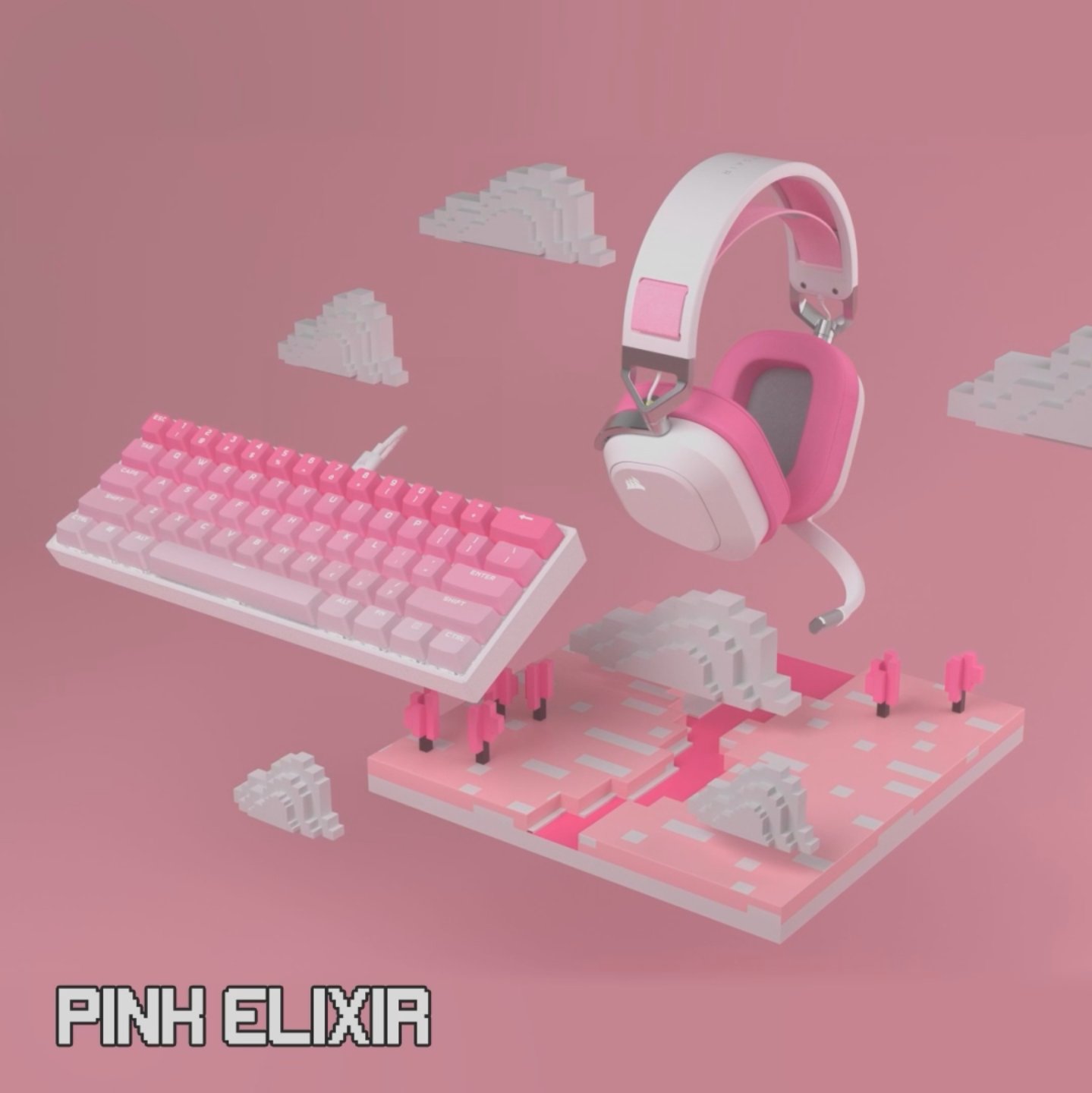 CORSAIR on X: @elgato The perfect match to the Pink Elixir combo 🥺 💖   / X