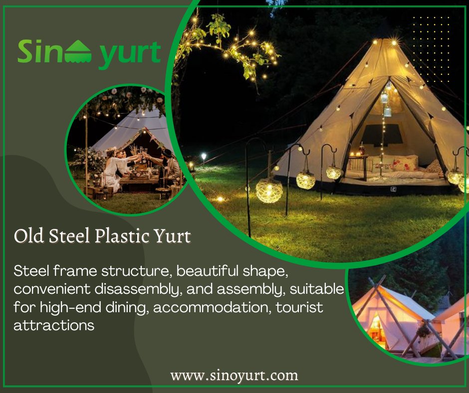 SinoYurt's tweet photo. Yurts with outstanding features are a must to buy. Sino Yurt has an amazing collection of "Old steel plastic yurts" with various features. Buy Now! 

#yurt #yurtlife #glamping #northcreek #mountains #visitNorthCreek #becksTAVERN #GoreMountainLodge #thelodge #YurtBar https://t.co/PeMsvgu5f1