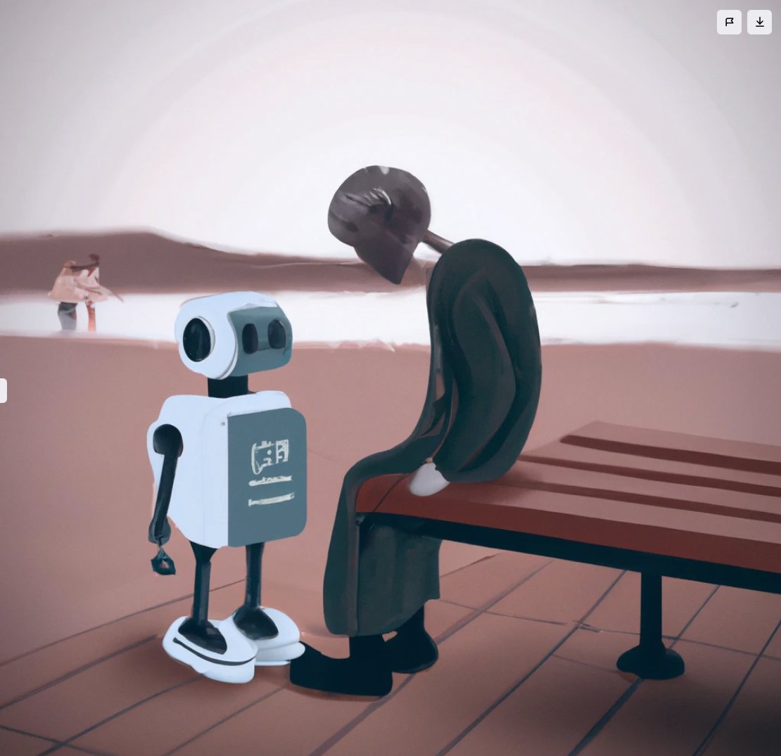 What are the ethical questions of using #chatgpt as a form of companionship for older adults who may be struggling with loneliness? #ethics