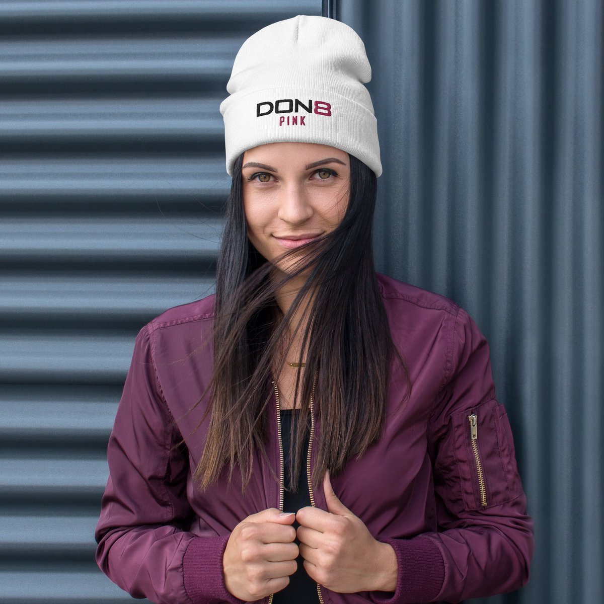 DON8APPAREL's tweet photo. Our #DON8 (donate) PINK cuffed beanies are now available! 

Incredibly soft and snug, these beanies are the perfect way to show your support for every who is and has battled against breast cancer.

https://t.co/VJ0q7KZrzo https://t.co/OZiPrICWf8