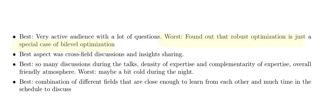 JannisK13's tweet image. Who is writing something like this in the survey for our @dagstuhl seminar? 🙄😁
#robustoptimization
#bileveloptimization