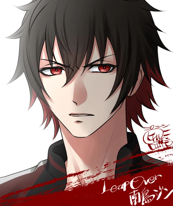 ジンさんお誕生日おめでとうございます(๑'ω`ノノ゛✧! 二部のLeap Overの活躍も楽しみです! #スタパレファンアート 再掲でございます #スターリィパレット #スタパレ  #リプオバ #南鳥ジン ぜひ公式の方お楽しみください! 
