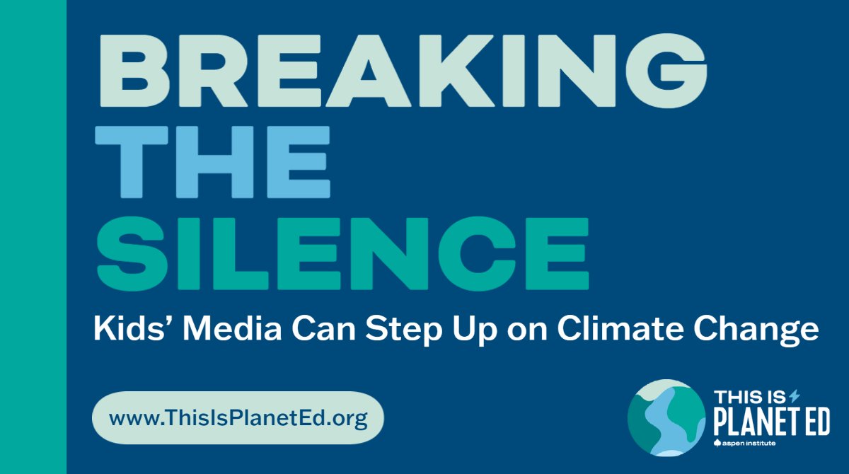 ThisIsPlanetEd's tweet photo. NEW REPORT: “Breaking the Silence” shows kids’ media has a massive untapped opportunity to meet parent demand, help children navigate the world, and build a more sustainable, resilient, and equitable tomorrow. 

Learn how: https://t.co/qOiXddXdum https://t.co/QWtyY6JuQZ
