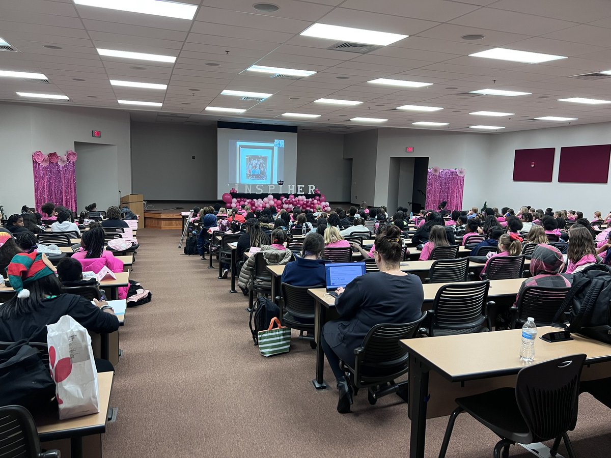 Our all girls coding conference is happening now!!! We thank our partners at Georgia Foundation for Public Education for their support and sponsorship! <a href="/gfpe/">Glória</a> #ncssbethebest #ncsst4t #InspiHER