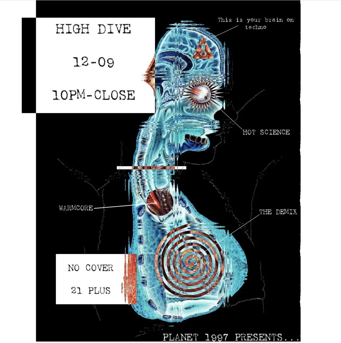 Friday <a href="/highdivemke/">High Dive</a> w/ <a href="/TheDemix/">thedemix.bsky.social</a> and Warmcore!