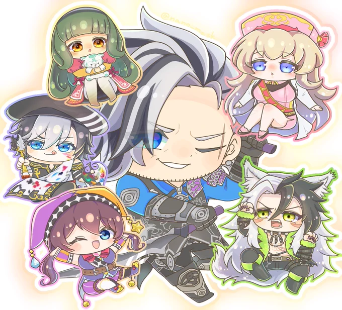 #メギド72ファンアート展5周年おメギド!! 