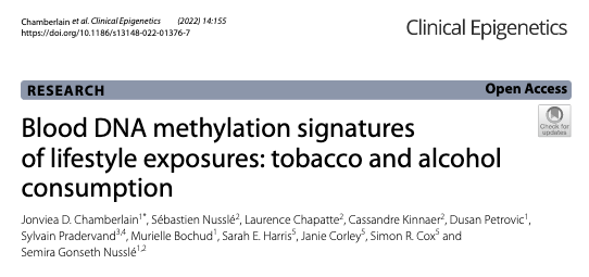 EdinUniLBC's tweet photo. Read our latest #research now published with @SpringerNature in Clinical Epigenetics:

https://t.co/XMmJpr7sn6  

#DNAmethylation 
#epigenetics 
#LBC1921 
#LBC1936

@Jonviea @SimonRCox @corley_janie @SarahEHarris99 @age_uk @SchoolofPPLS https://t.co/k6jybF9cCQ