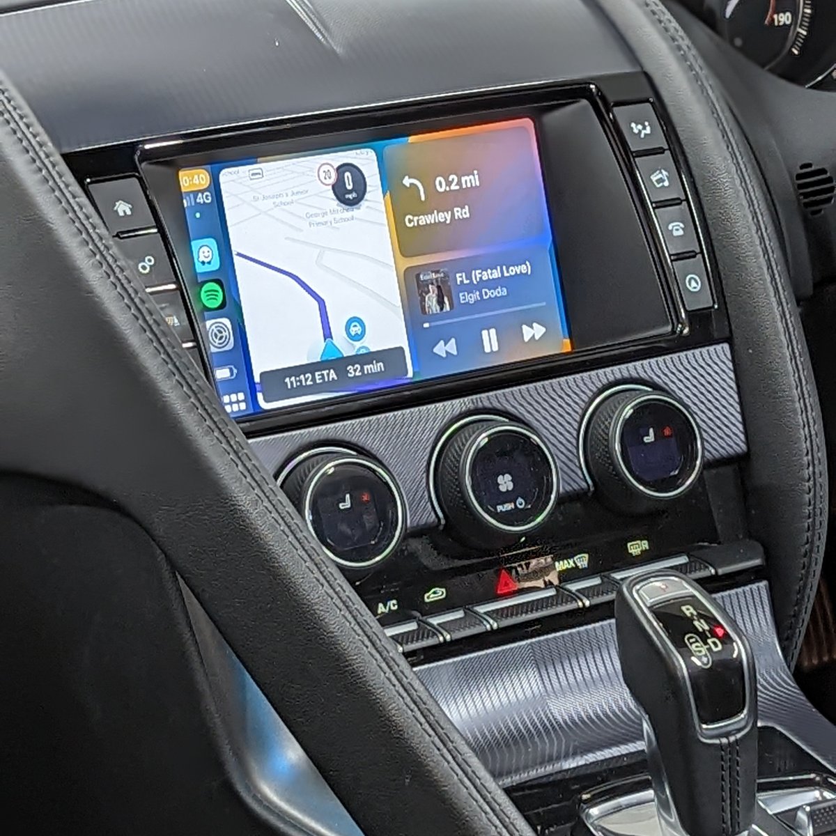 InCarMusic1's tweet photo. ✅ Jaguar F-Type 2018 Original Harman System Upgrade to Wireless Apple CarPlay, Android Auto &amp; Phone Mirroring

☎️ 020 8558 8111
📲 07434 898 275

🌐 https://t.co/mleUZsW3Ew
📍 Leyton, London E10 6RF

#ftypes #ftype #ftyper #jaguarftype #jaguarcars #jaguar_evermore #jaguarftypes https://t.co/6OxSt4sUzy