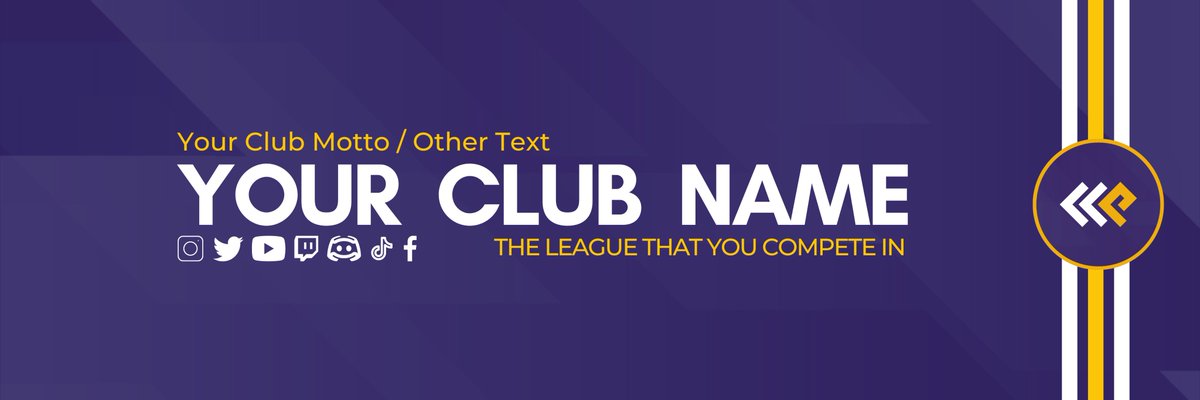 CustomClubPro's tweet photo. 🚨 #CustomHeader #Giveaway🚨

Until 8pm ⏰ we will design you a #Twitter header like the one here. To claim yours...

✅ Follow Us &amp; @GraphicsBeeline 
👍 Like &amp; RT this Post
🏳️ Comment your club logo, your socials, league &amp; motto

Must be from a sports club account https://t.co/c0GcofjhsN