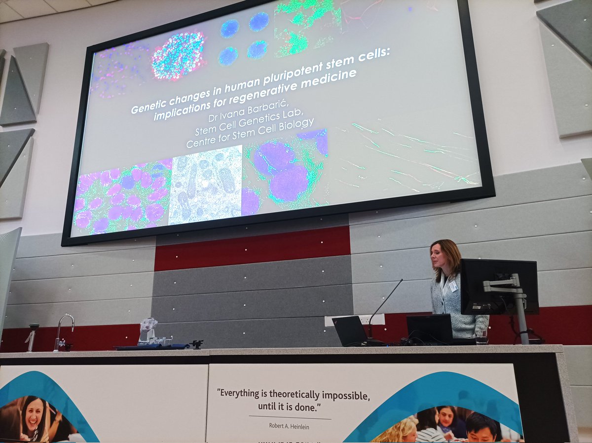 BridgeKatherine's tweet photo. @IvanaBarbaric3 from @sheffielduni rounding out the afternoon session of #MSCA22 using #hPSCs to investigate #CIN @YBRI_UoY @BiologyatYork @Bill_G_Grey https://t.co/JJlqyxFBAH