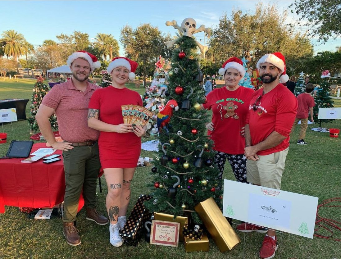 Cluetivity's tweet image. We are very pleased to know that #cluetivity  games, besides offering fun, are part of good causes. 💪🙌👏

This time, our partner @TropicalTreasureHunt supported "Empowered to Change" to fight human trafficking. 🥊💙

#cluetivitypartner #christmasevent #escaperooms