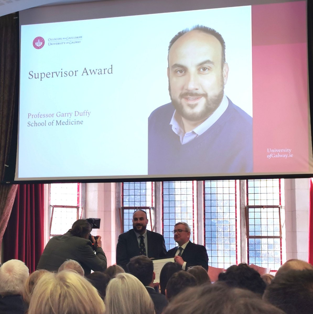 Congratulations to my mentor and former PhD supervisor <a href="/gduffy00/">Garry P. Duffy</a> for being awarded the <a href="/uniofgalway/">Ollscoil na Gaillimhe | University of Galway</a> Presidents Supervisor Award! Well deserved!