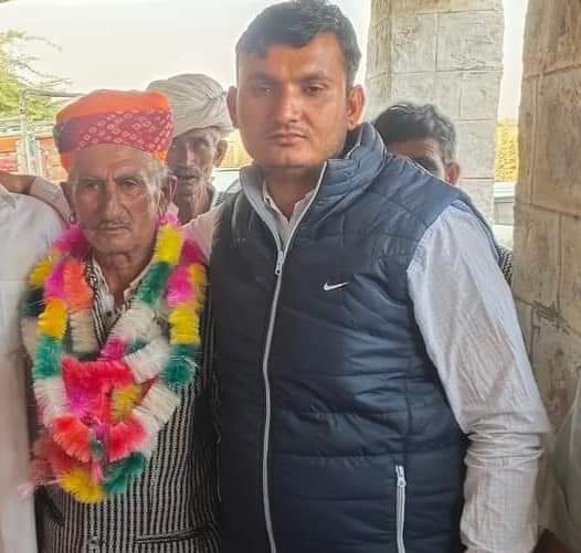 NarpatRajBarmer's tweet photo. श्री गोमाराम जी लेगा के,होडू ग्राम सेवा सहकारी समिति होड़ू के अध्यक्ष बनने पर व श्री रामदेव जी फंगोडिया के गोलियां जेतमाल ग्राम सेवा सहकारी समिति गोलियां जेतमाल के अध्यक्ष बनने पर बधाई एवं शुभकामनाएं। 
#Hodu #GoliyaJetmal #होडू #गोलियाजेतमाल https://t.co/nK3xszSOLL