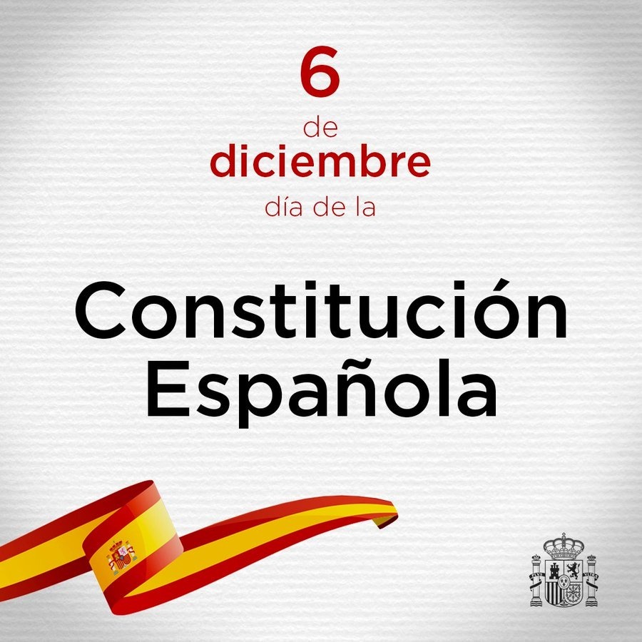 Todos con la #ConstitucionEspanola del 78 

Espíritu de concordia 🇪🇦🇪🇦🇪🇦