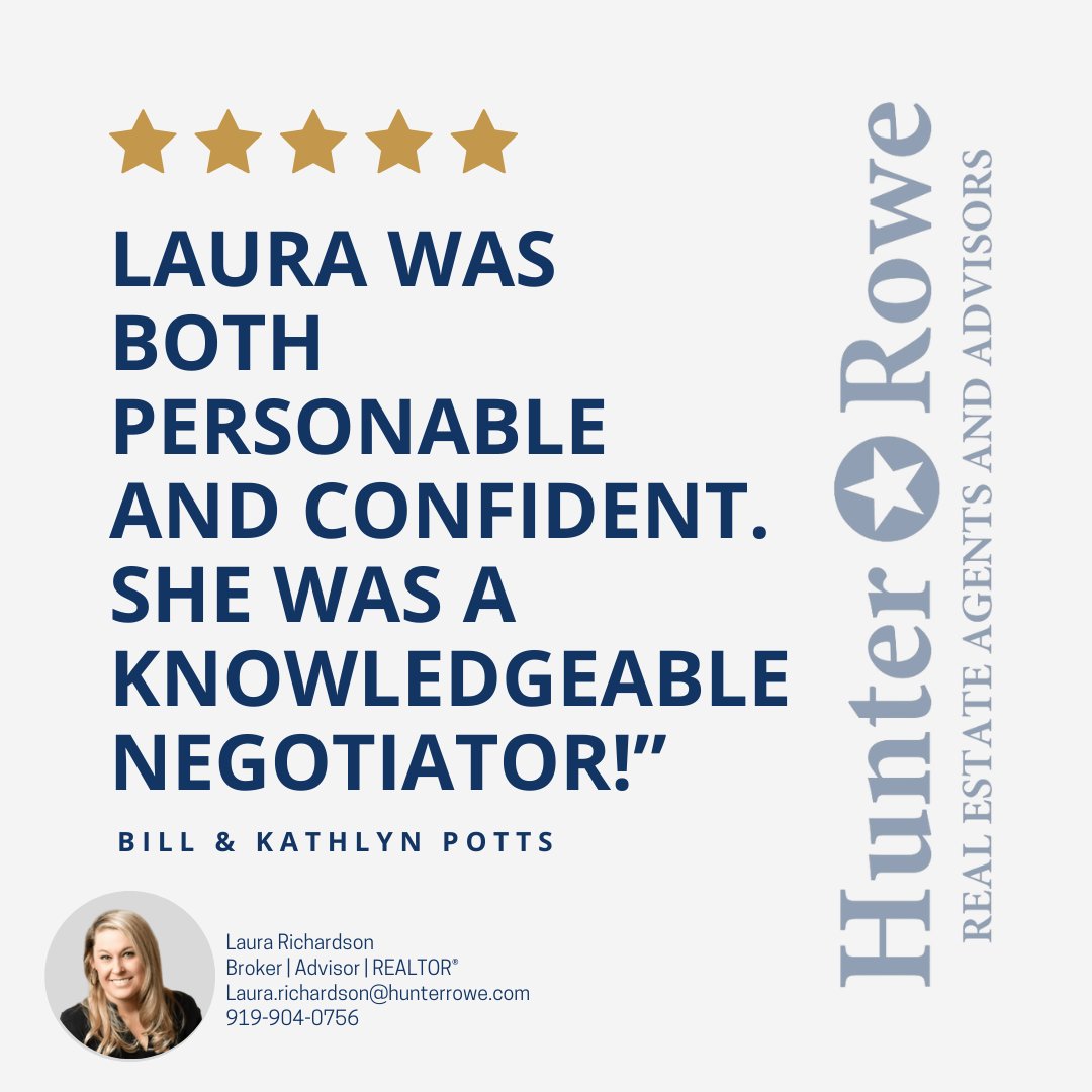 RelevateLife's tweet photo. Great job, Laura Richardson and team!
#testimonialtuesday
To buy or sell with Laura, call: 919-904-0756π±
Want to sky rocket your #RealEstate career? Contact #HunterRowe's Career Development Manager, Joe Arnao (π² 919-745-9840) https://t.co/W78l8nvZaX