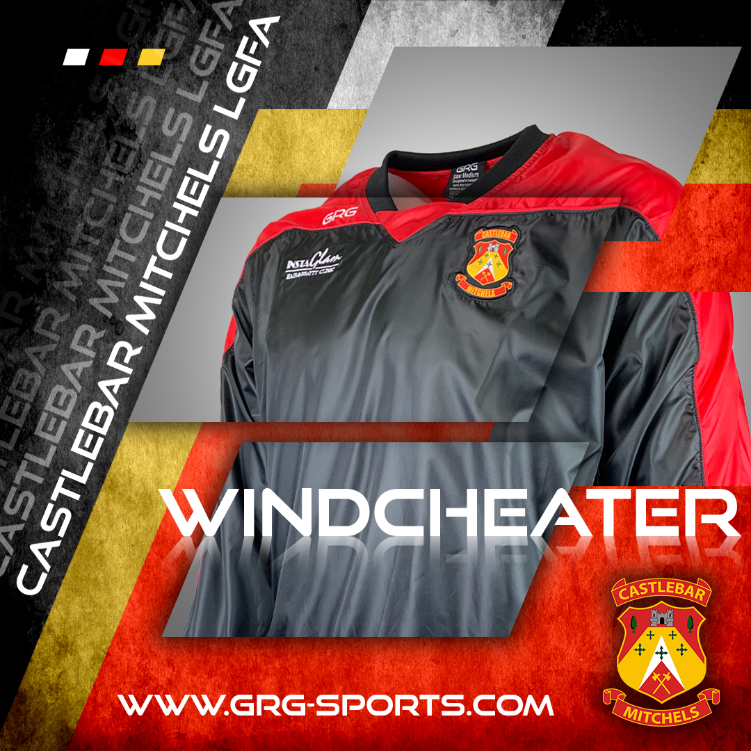 GrgSportswear's tweet image. Moyne Range Windcheaters, ideal for training and pre-match. These went out to @CastlebarLgfc Contact us today to wear your team colours with pride and be Game Ready

📧info@grg-sports.com ☎️0830215899

#GRG #Windcheaters #Teamwear #BespokeApparel