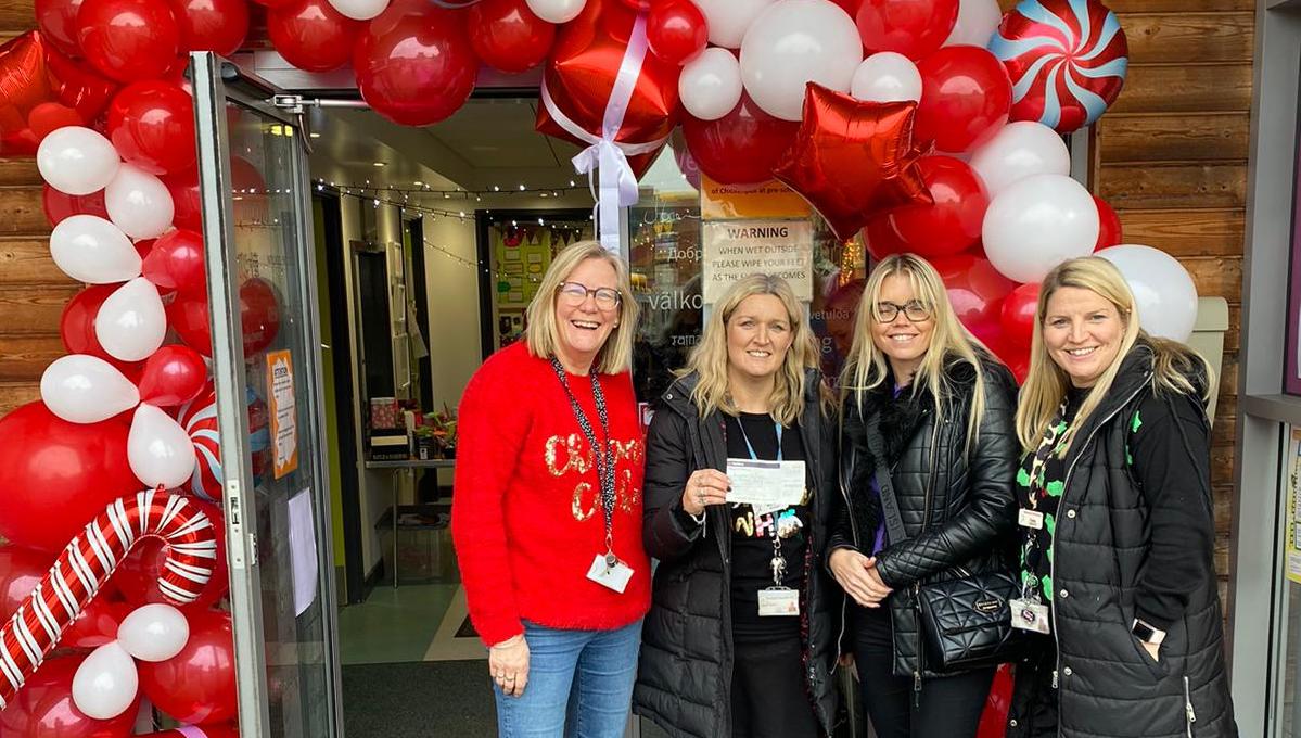 Last week, we donated £500 to Richmond Pre-School CIC for new outdoor equipment. The Pre-School has recently been rated Outstanding by Ofsted for the third year running.  

Here's our own Sam Roff – whose son attends Richmond – presenting Sarah, Maggie and Katie with a cheque.