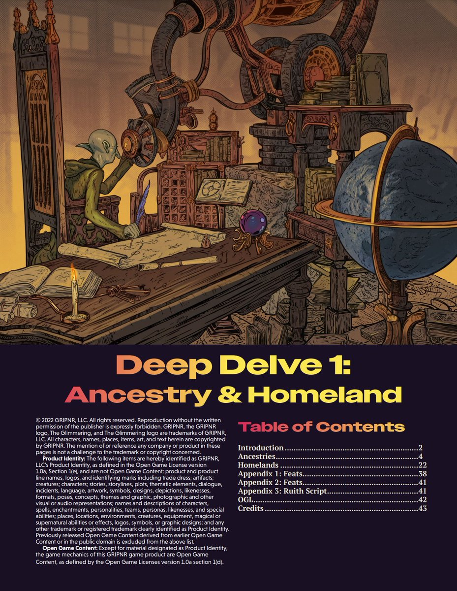 Page one of our first Deep Delve is STUNNING! The rest of the book doesn't disappoint either 😋

What do you think?