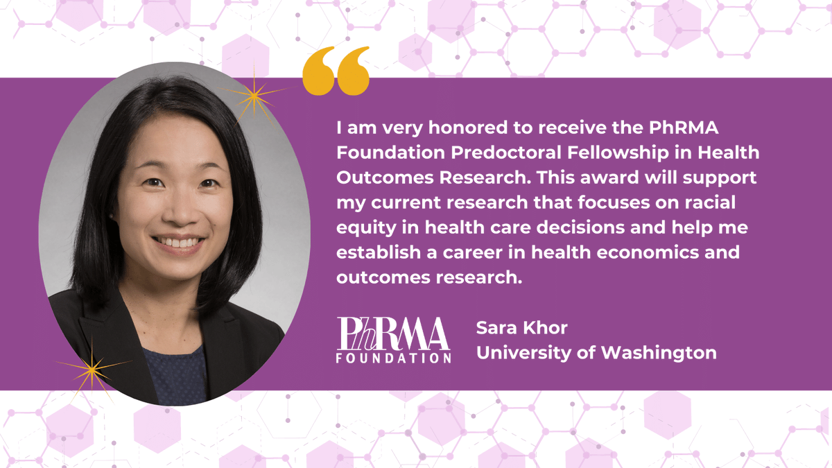 PhRMAfoundation's tweet photo. Clinical prediction algorithms often guide complex decisions on who should receive a new cancer treatment. @KhorSara of @UW seeks to understand whether consideration of race/ethnicity in these algorithms will reduce racial health #disparities.  #PhRMAFdn22 https://t.co/vG4WL8kDOM https://t.co/uOPNC1M5Qk