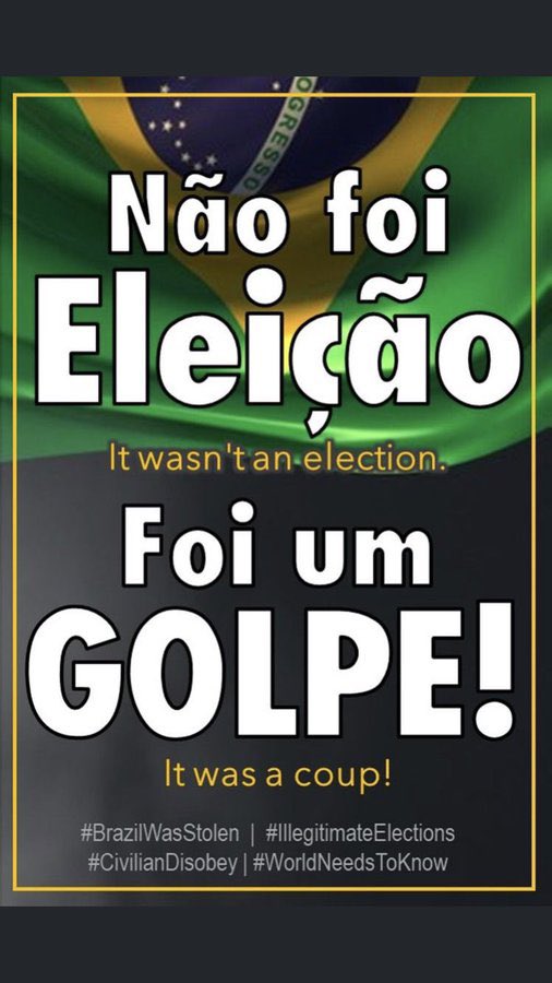 DrGus_Oliveira's tweet photo. O GOLPE  no Brasil já foi dado...

Agora o que precisamos é de um CONTRA-GOLPE! https://t.co/iZX2NTQPpo
