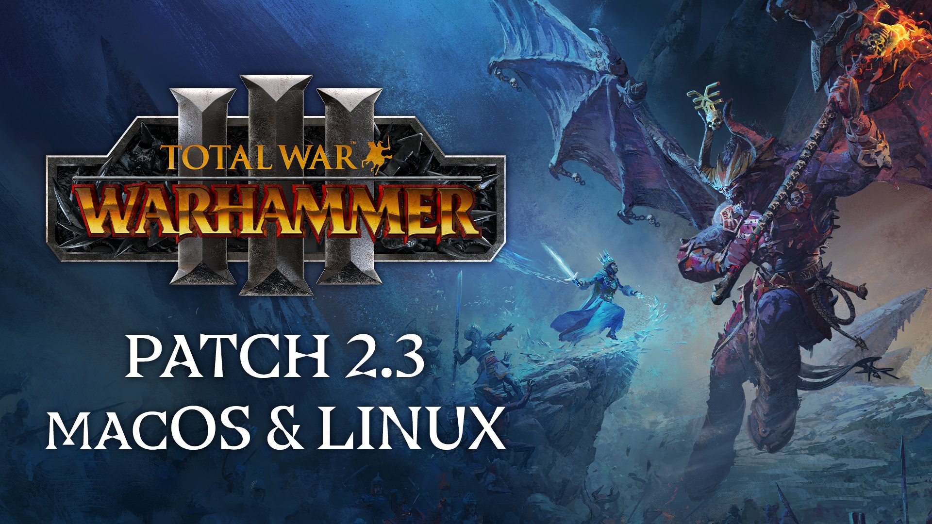 Total War: WARHAMMER III for Mac and Linux - Features