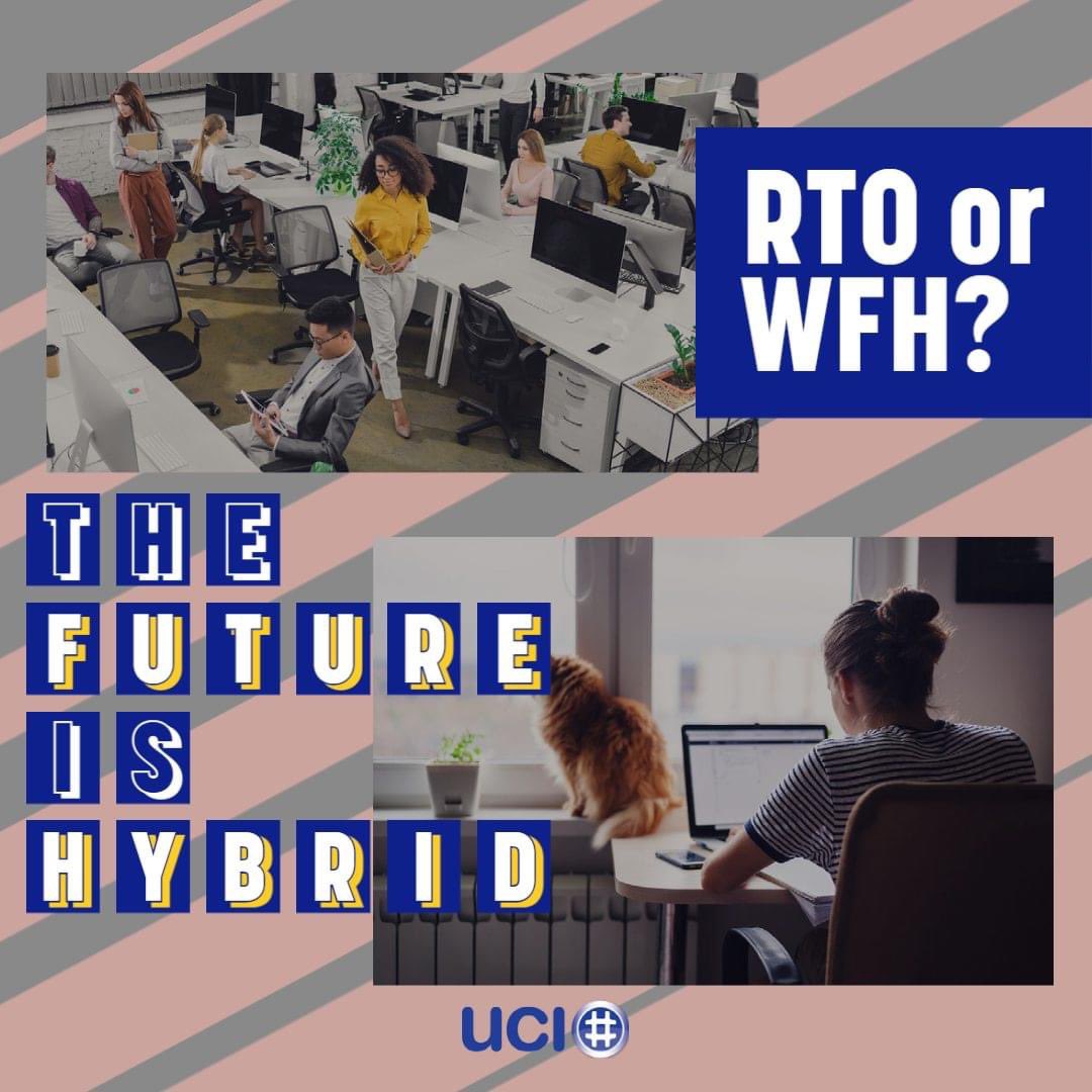 UCI_Solutions's tweet photo. Return To Work or Work From Home?

Coupled with cloud technology, a hybrid workplace can lower your overhead and increase your bottom line.  

Click the link below to learn why the future is hybrid!

https://t.co/e9NjZtY4Wl https://t.co/Ls2mzNS1TC