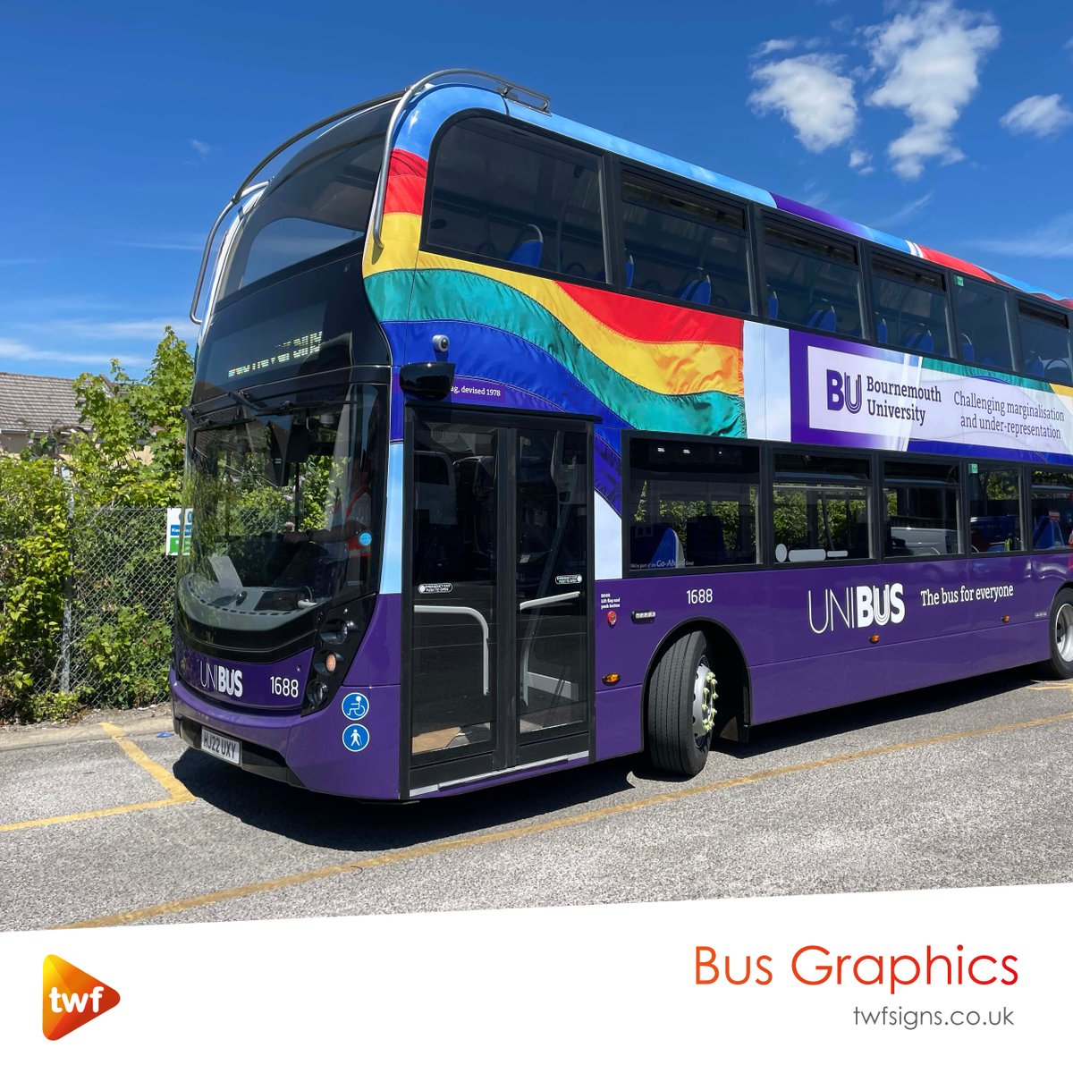 TWF_Signs's tweet image. Here's one of the latest designs that we fitted. Drive up your sales by turning your vehicle into a low cost marketing opportunity.
 
SPECIALIST VEHICLE GRAPHICS
🚗 Car
🚐 Van
🚌 Bus &amp;amp; coach
 
✅ Design✅ Print ✅ Install
 
FIND OUT MORE
🟠 Twfsigns.co.uk
 
#busgraphics