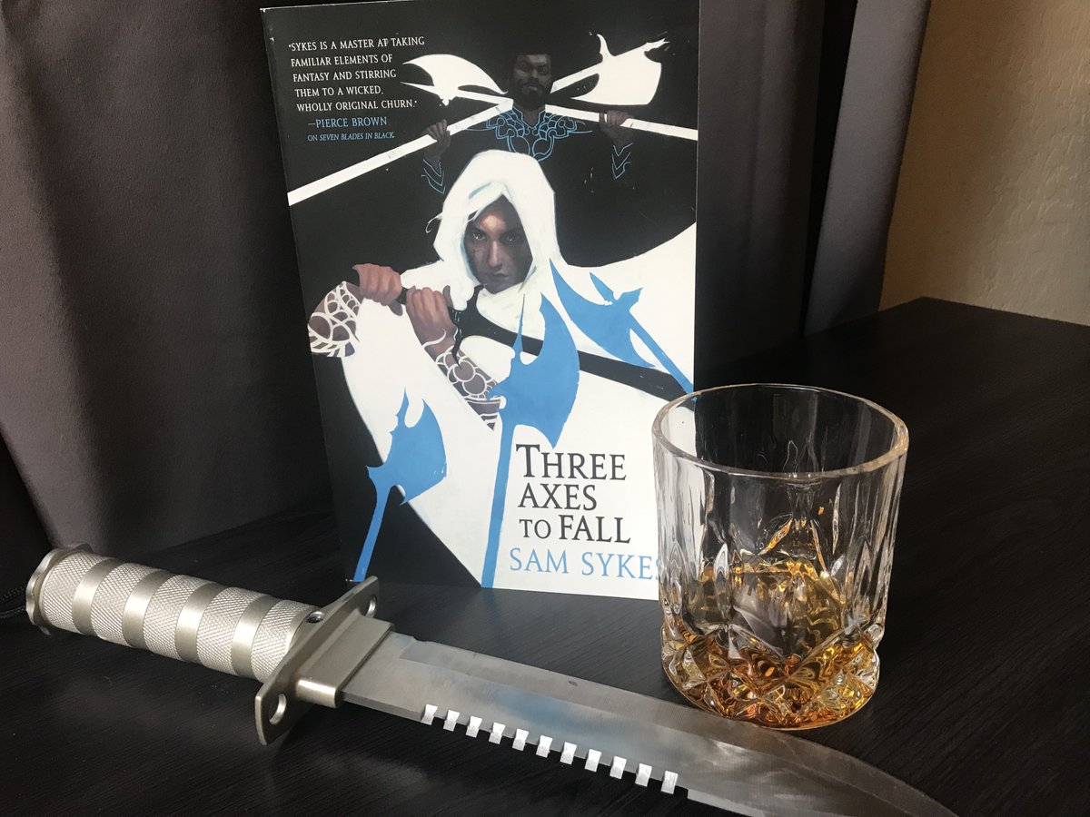 SamSykesSwears's tweet image. It's out! THREE AXES TO FALL, Book Three of the Grave of Empires trilogy, is now available and ready for your eager little hands! Riding birds, magic turds, lots of words--everything you want out of a book and more!
amazon.com/Three-Axes-Fal…