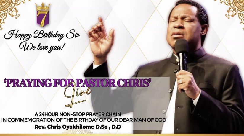theking_lindy's tweet photo. Worth celebrating everyday
The Man sent from God to our generation.
HAPPY BIRTHDAY DAD
Choose a slot to pray for dada https://t.co/BU92De70bs
#prayingforpastorchris
#dec7
#IDS
#saregion
#LWNetworks
#LWSAT
#offer7 https://t.co/UTSP2IRPap