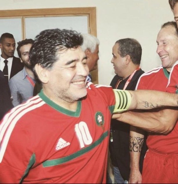 DE MARRUECOS COMO DIEGO ARMANDO MARADONA