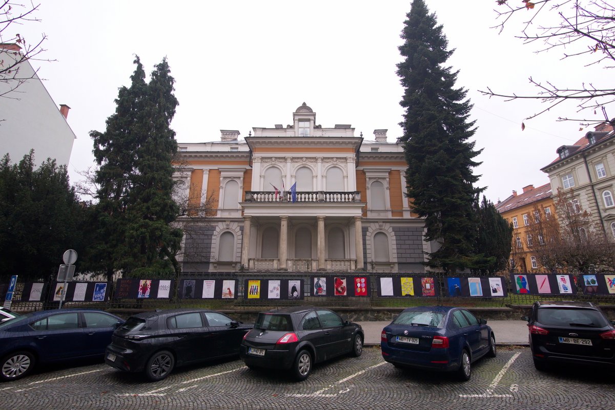 toleranceposter's tweet photo. On November 30th, the Tolerance Posters Show took place on the fence of The Museum of Nation Liberation Maribor, in Maribor, Slovenia. 

Thank you Tanja Cvitko.

More here:
https://t.co/nNgai6r9Zy

#tolerancepostersshow #toleranceproject #tolerance #Maribor #Slovenia #posters https://t.co/jcEQqi5swz