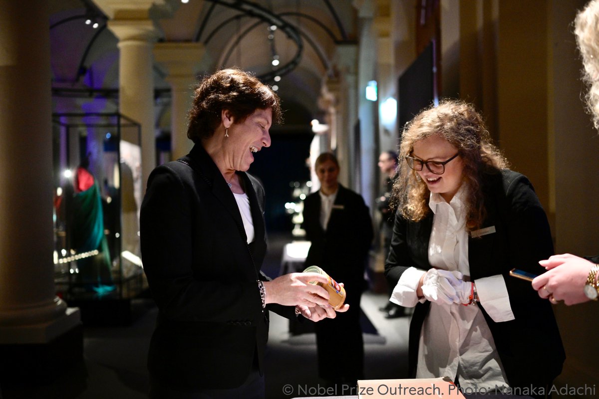 NobelPrize's tweet photo. Let the celebrations begin!

Today we welcomed our #NobelPrize laureates to Stockholm for Nobel Week. As well as our 2022 laureates, we are also thrilled to be joined by many of our 2020 and 2021 laureates for an exciting week of celebrations. https://t.co/m0LYzujMvK
