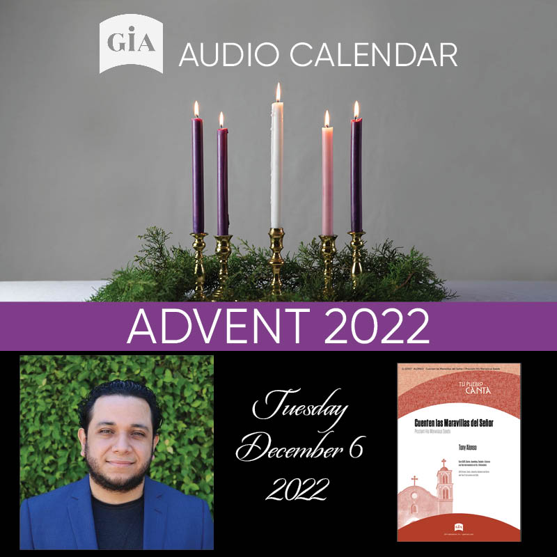 GIAPublications's tweet photo. Join us each day of Advent to celebrate this sacred season with Scripture, music, and reflection! Today's Advent Audio Calendar recording is brought to you by Julio de León.

Visit: https://t.co/2kfVzdznnD

#GIAmusic #WLPmusic #sacredmusic #advent #adventcalendar https://t.co/hqpge6zPJ6