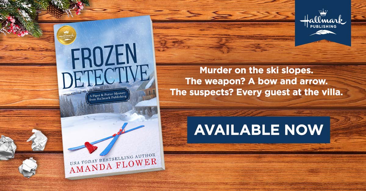 The day has finally come! Happy #ReleaseDay to <a href="/aflowerwriter/">Amanda Flower</a>! Get your copy of #FROZENDETECTIVE: A Piper and Porter Mystery here: ow.ly/iojw50LHvkq