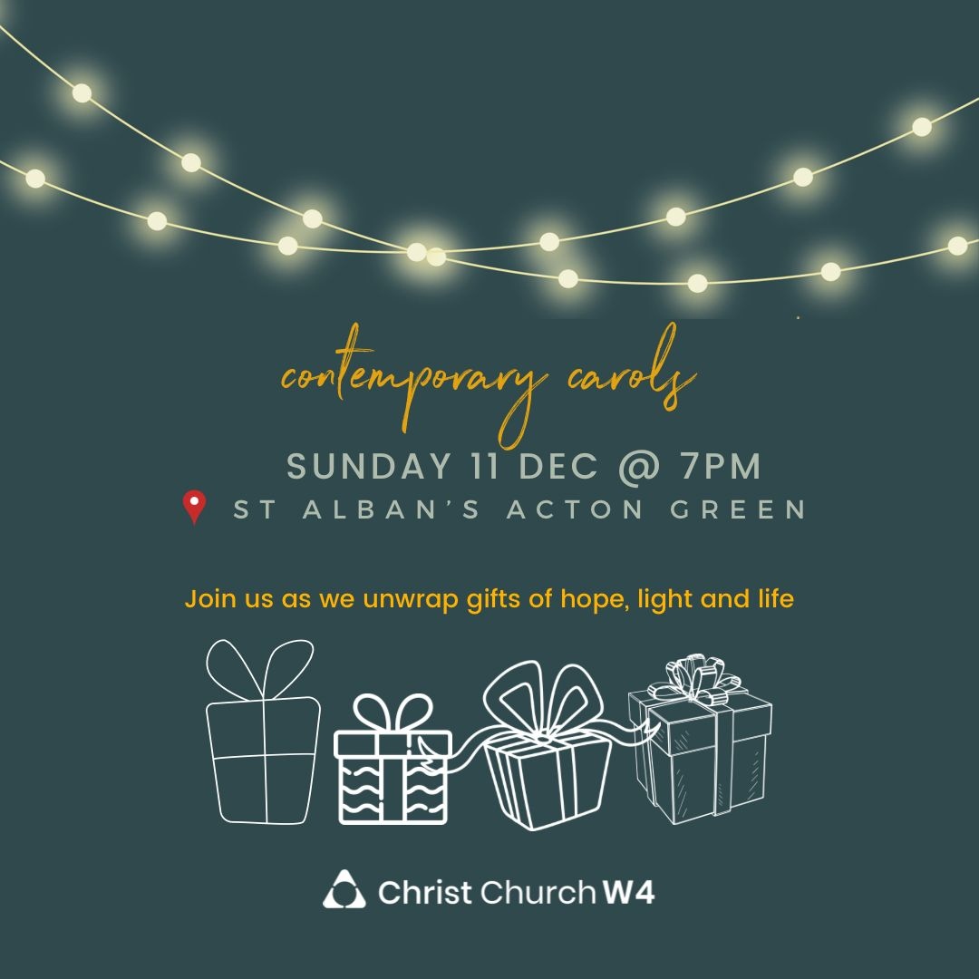 Join us this Sunday for a full day of Christmas fun at 𝐒𝐭 𝐀𝐥𝐛𝐚𝐧’𝐬!

At 𝟕𝐩𝐦, also at 𝐒𝐭 𝐀𝐥𝐛𝐚𝐧’𝐬, we will be celebrating with a contemporary carol service, with a full choir, great band and mulled wine🎄

This service will be streamed online, along with the 10:30