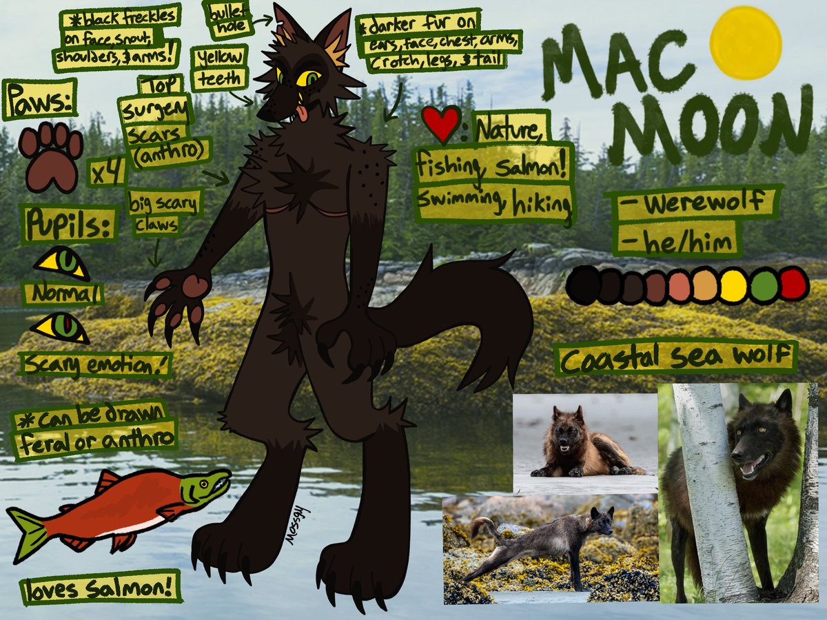 M0SSGUY's tweet photo. ALL 3 OF MY FURSONAS GOT NEW REF SHEETS ^_^ https://t.co/Nx5DC00a1c