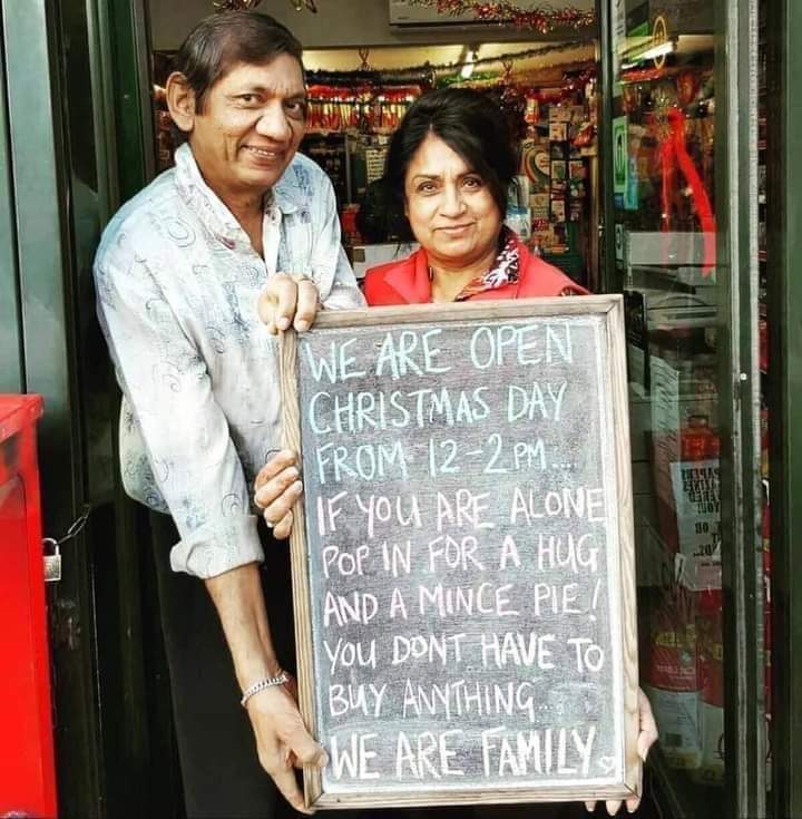 This is true Christmas spirit
