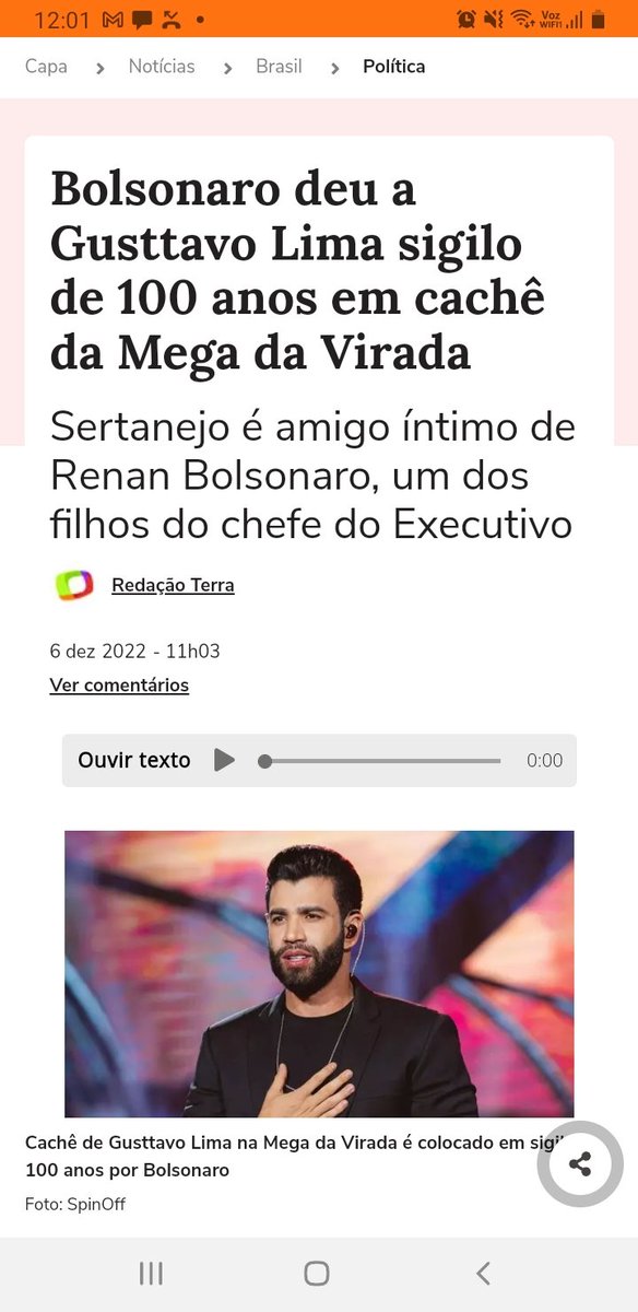 Absurdo. Isso vai acabar!