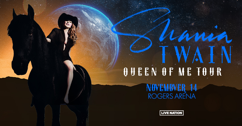 RogersArena's tweet photo. 🤠CONTEST🤠

@ShaniaTwain added a THIRD Vancouver #QueenOfMeTour show on Nov. 14, 2023!

Tickets on-sale Friday Dec. 16 at 10AM PT... but you have the chance to win a pair! ⤵️

STEPS TO ENTER:
1️⃣Follow @RogersArena
2️⃣Retweet
3️⃣Tag the biggest Shania Twain fan in the comments! https://t.co/Kr3TqOyVcQ