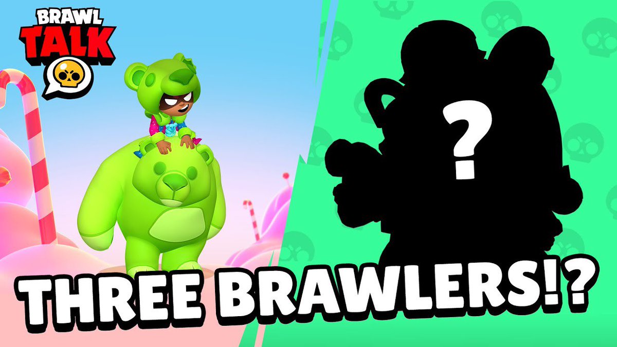 Three NEW BRAWLERS ‼️
New Nita Skin ⚜️

Are you guys excited?

#BrawlStars #BrawlTalk #candyland 🍬 #byebyeboxes