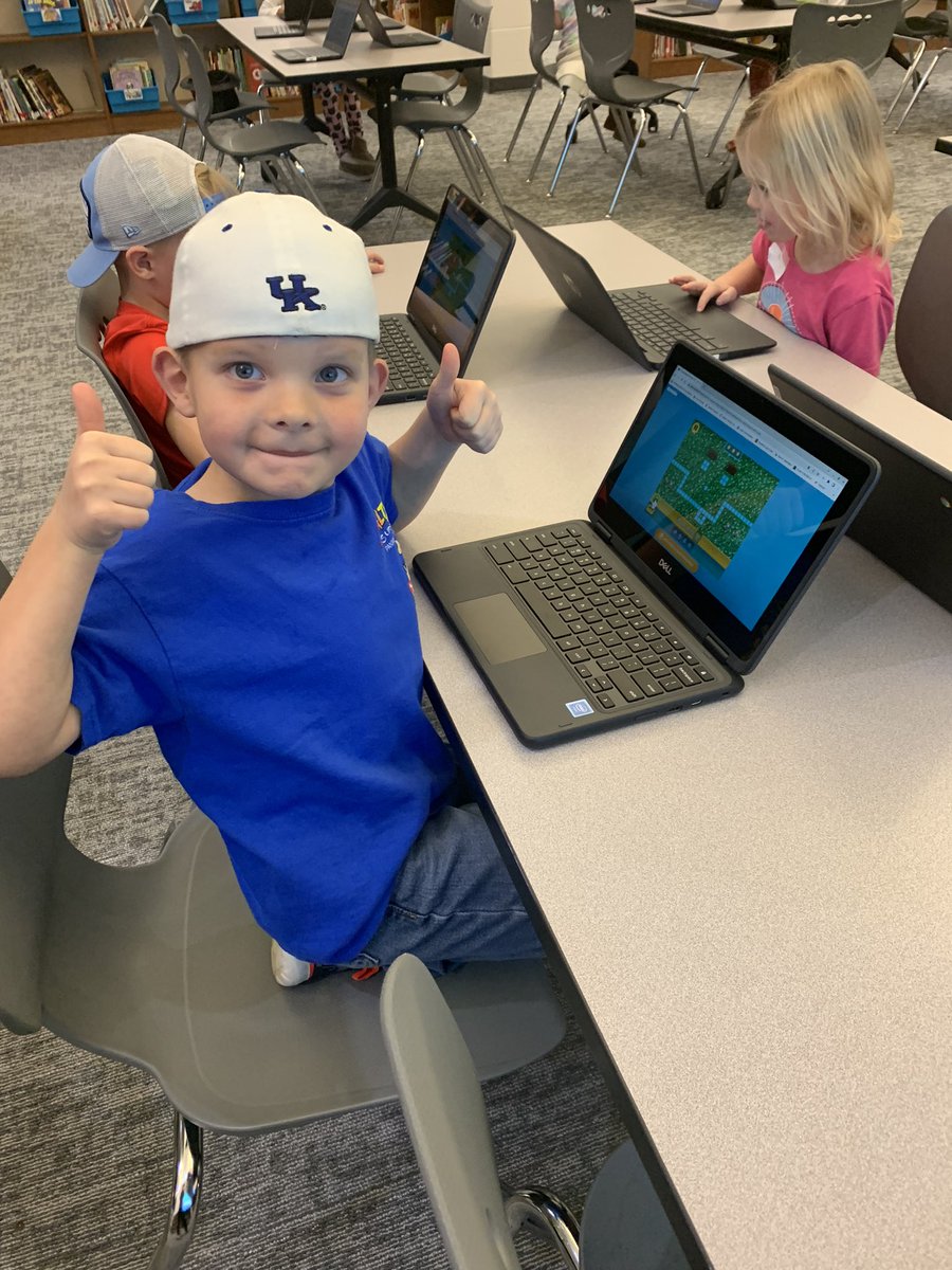 Kayla Thurman (@klathurman) on Twitter photo Our <a href="/GoshenHillcrest/">Goshen Elementary at Hillcrest</a> KinderGators are joining the #HourOfCode fun today! They’re programming to get a fuzzy through a maze! #VictoryInTheClassroom Our <a href="/GoshenHillcrest/">Goshen Elementary at Hillcrest</a> KinderGators are joining the #HourOfCode fun today! They’re programming to get a fuzzy through a maze! #VictoryInTheClassroom